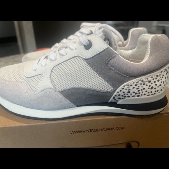 Vintage Havana Power Cheetah Running Sneaker Retro Shoe Size 6.5 - Picture 5 of 7